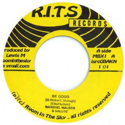 7-Zoll Schallplatte MARSHEL WALKER, SALUTE / R ZEE JACK - Be Good / What The World Needs MBX109 Room In The Sky 2018 UK Reggae, Ska & Dub