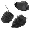 2Pcs Motorcycle Front Rear Shaft Transmission Dust Cover Rubber Black For BMW HP2 R nineT Scrambler R1200GS