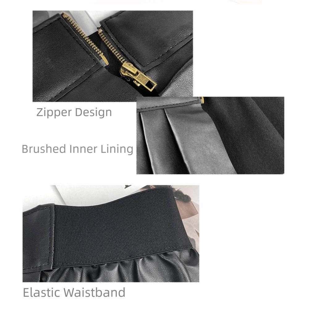 Ruffles Design PU Leather Belt Cross All Match Corset Belt Super Wide Peplum Cummerbund Punk Style