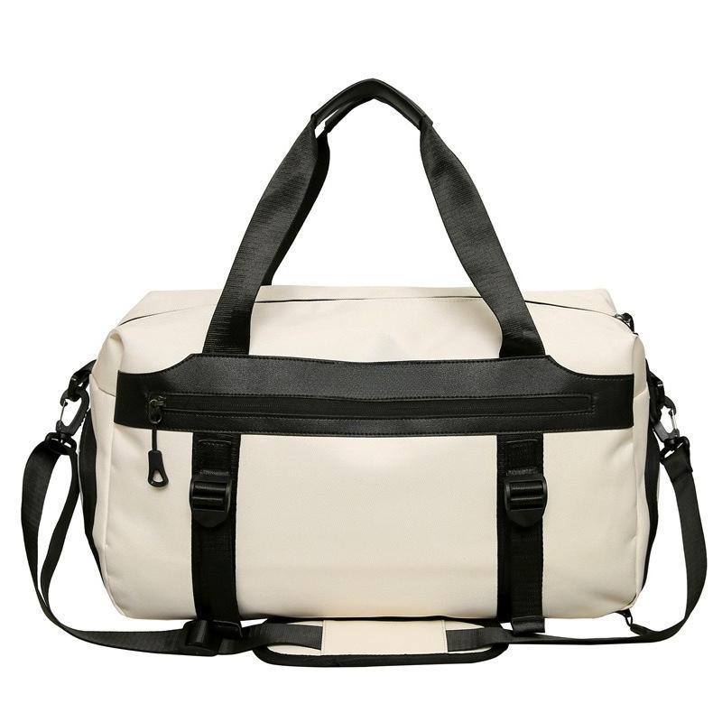 Paar-Stil Reise Freizeit Tragbare Reisetasche Trocken- und Nass-Trennung Sport-Gymnastiktasche Kann auf einen Hebel gesteckt werden Zum Tragen Schuhfach