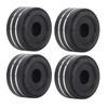 4Pcs Aluminium Alloy Speaker Shock Absorbing Feet Anti Slip Audio Equipment Isolation Feet