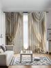 2pcs Digital Printed Curtains With Modern Retro High-Grade Polyester Fiber,Household Decor Pole Top Drapes For All Season