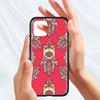 Housse de téléphone portable pour Iphone 14 12 Mini 11 Pro X Xs Max Xr 8 7 6 6s Plus, Fundas en Tpu noir, amulette à main Capa Hamsa, Art psychédélique