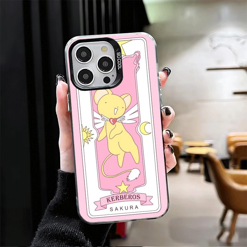 Cardcaptor Sakura Cute Girl Soft Phone Case for iPhone 15 16 17 Pro Max 17Air 16E 14 Plus 13 12 Mini Shockproof Cover Back Shell