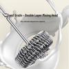 Wireless Handheld Mini Electric Milk Frother - Portable Coffee Whisk for Home Use