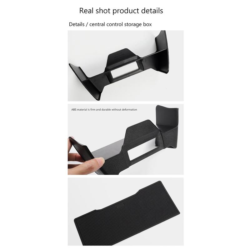 Powerful Center Console Organizer For Toyota Venza Harrier Car Armrest Storage Box Container Tray Accessories
