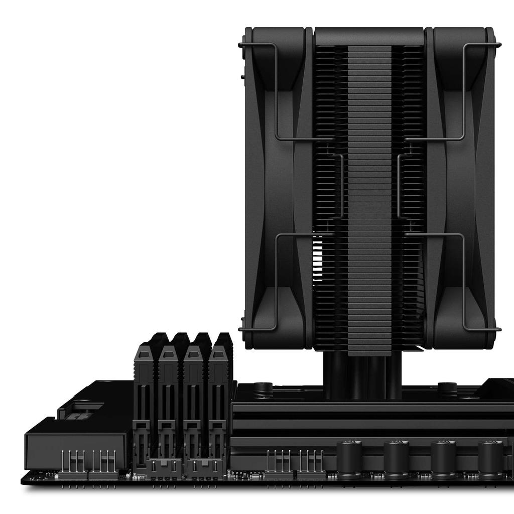 Cooler for NZXT T120 processor, 120mm, black, RC-TN120-B1.