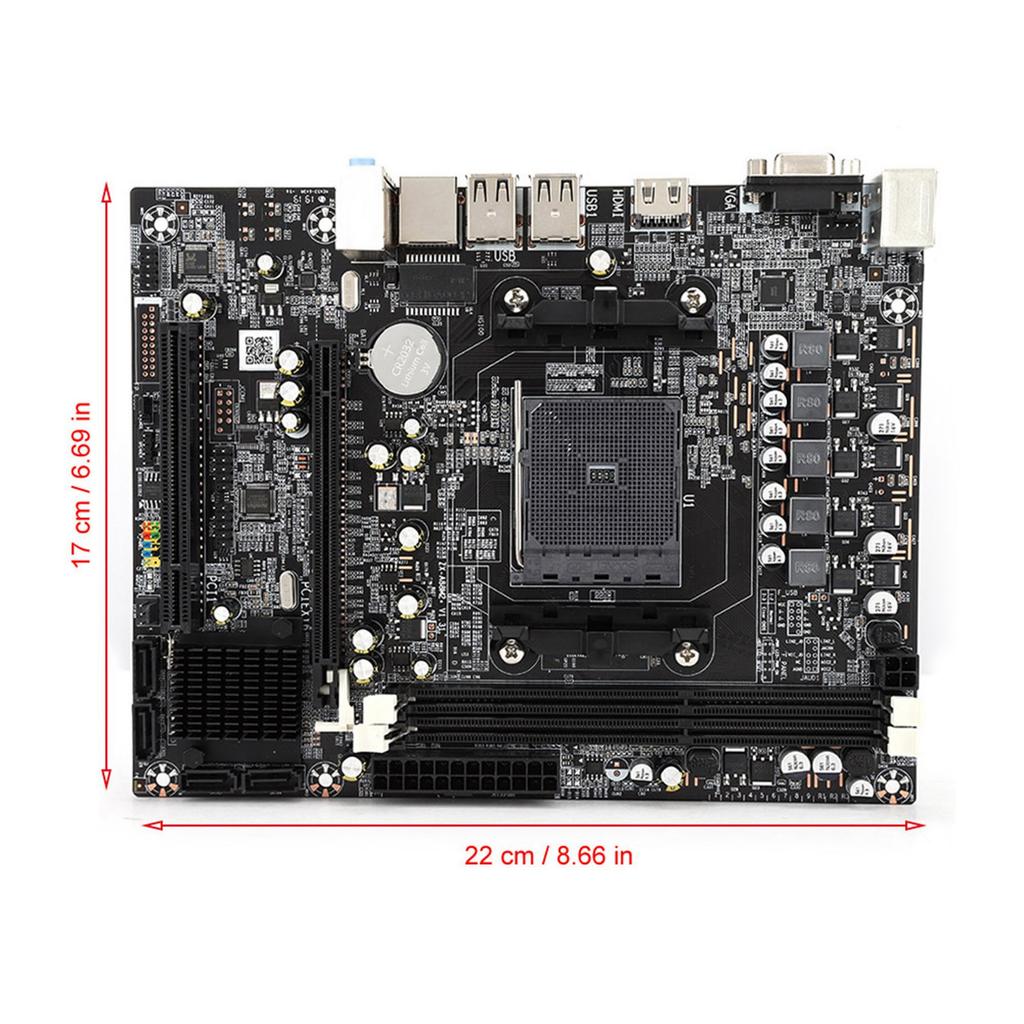 For AMD DDR3 1333 1600MHz A88 Desktop Computer Motherboard Mainboard