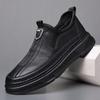 New Leather Shoes Men's Four-season One-pedal Men's Shoes Fashion Business Casual Shoes