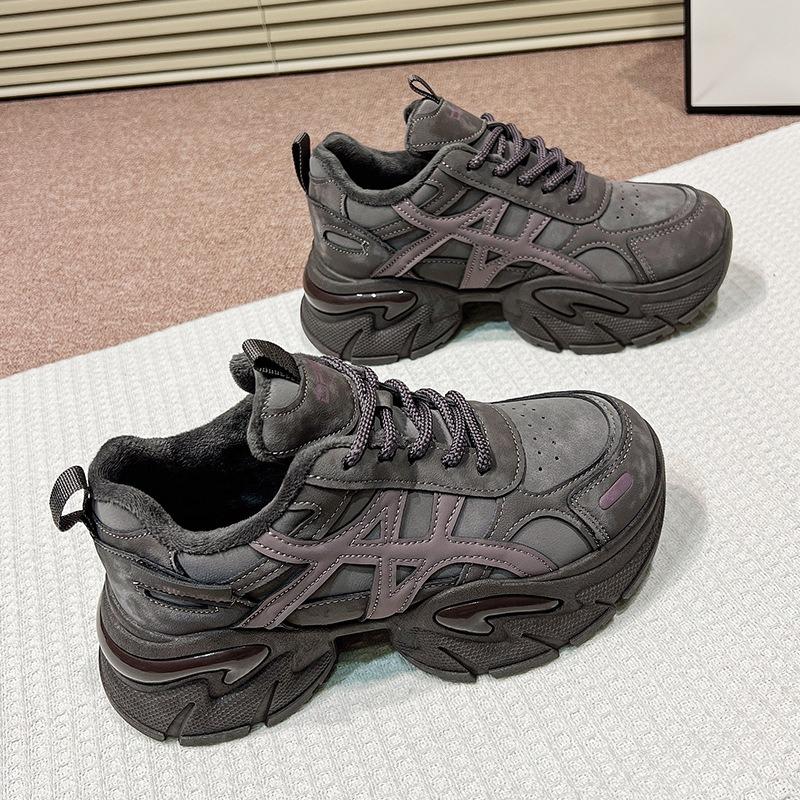 

Platform dad shoes women s new winter small height increase versatile casual sports shoes fashion women s shoes 40