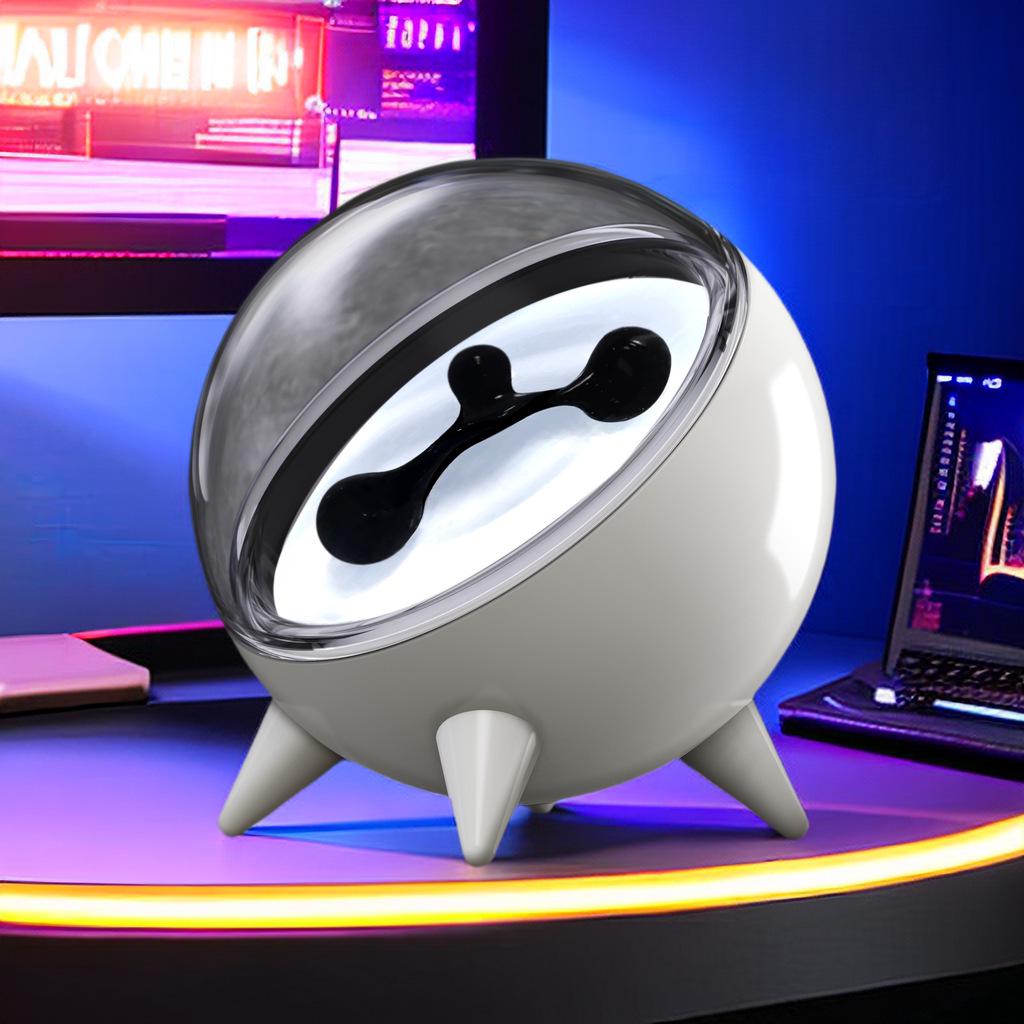 Magnetohydrodynamic Music Rhythm Light Display: Venom Music Visualization Ornament and Creative Desktop Gift