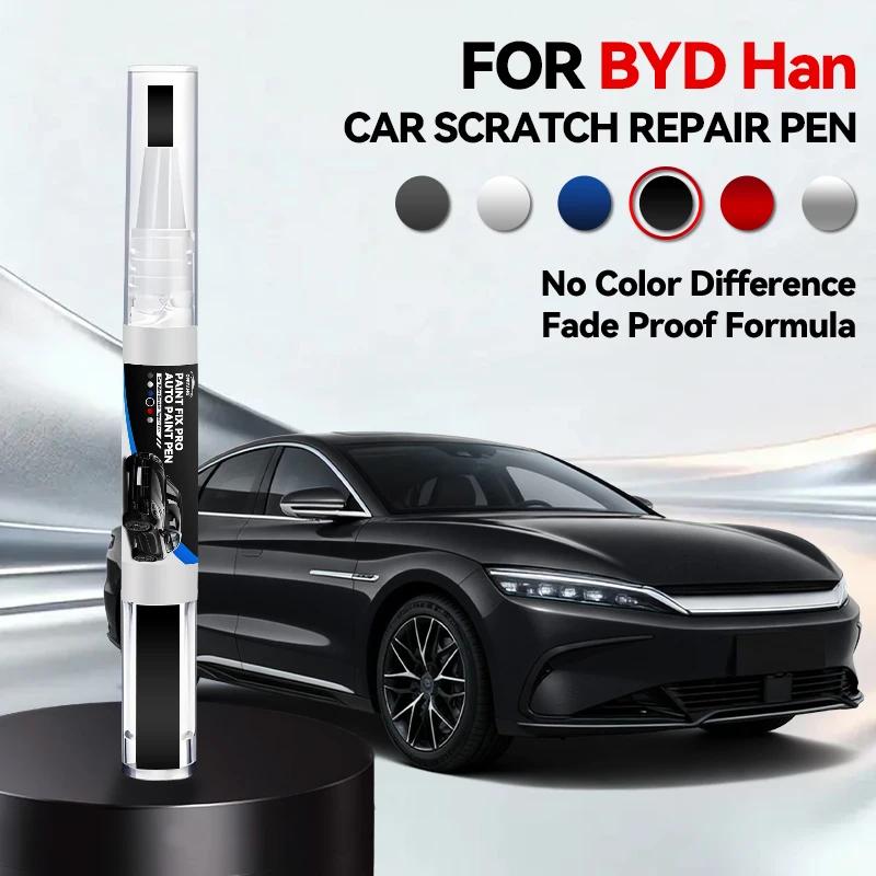 Car Accessories For BYD Han Car Paint Repair Pen Touch Up Scratch Remover DIY Auto Accessories Black Grey White Blue