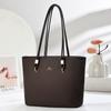 Tote Bag For Women Large Pu Handbag With Zipper Pockets For Daily Use
