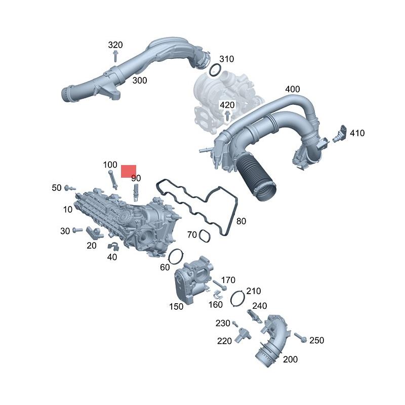 A2769050000  Air Intake Temperature Sensor For Mercedes Benz A B C E M S R GL GLA GLE GLK CLS OEM 2769050000