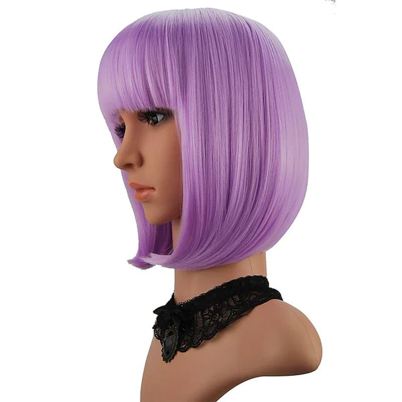 Cosplay Short Colored Wig Halloween Christmas Costume Party