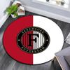 Feyenoord Rotterdam Round Area Rug,Carpet Rug for Living Room Bedroom Sofa Playroom Decor,Non-slip Floor Mat