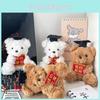 Adorable Plush Teddy Bear With Graduation Cap Perfect For Exams And Celebrations