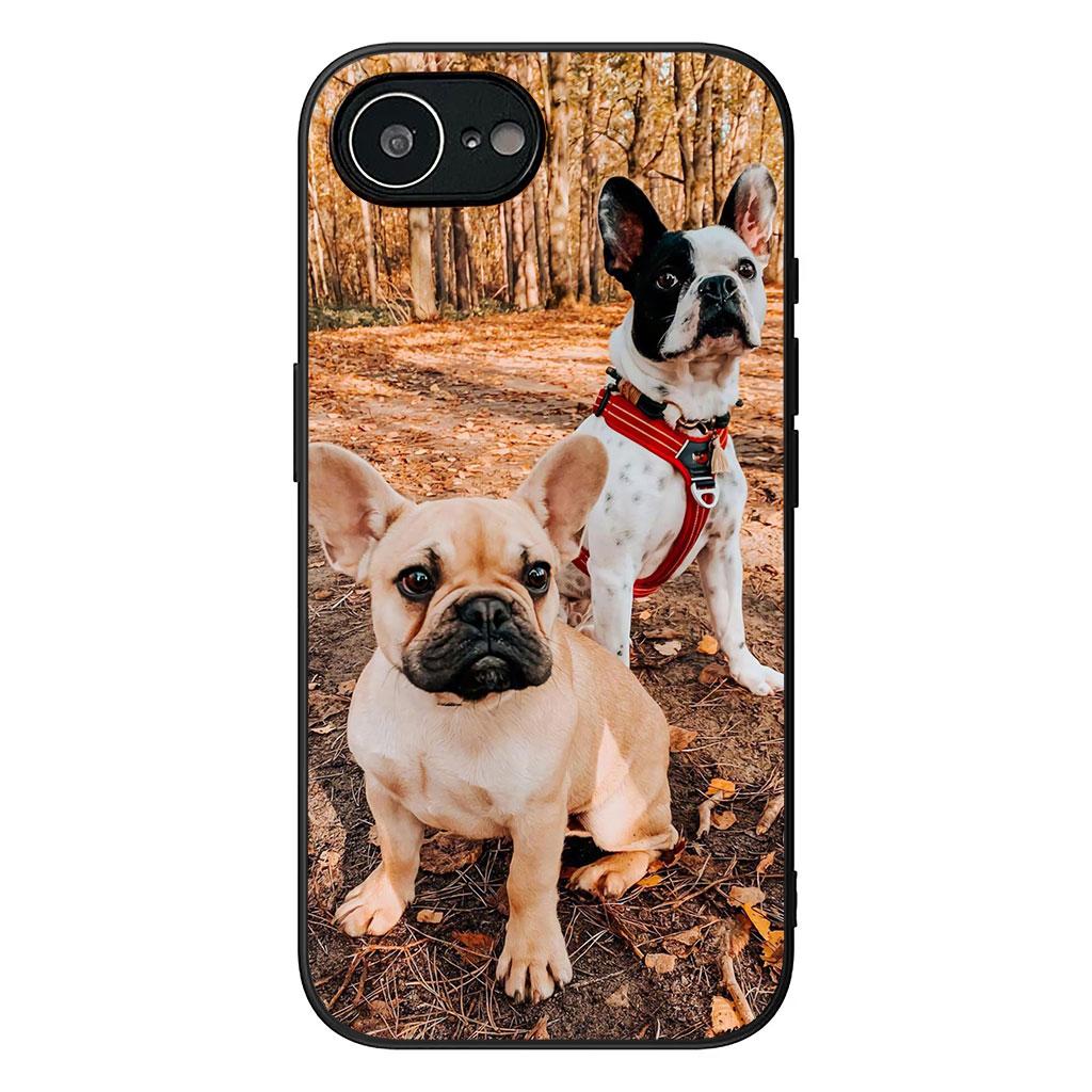 Für Motorola Moto G04 G13 G14 G22 G23 G20 G32 G34 G35 G64 G82 G84 G53 G60 G72 E14 E15 E13 Handyhülle Haustier Frankreich Hund Bulldogge