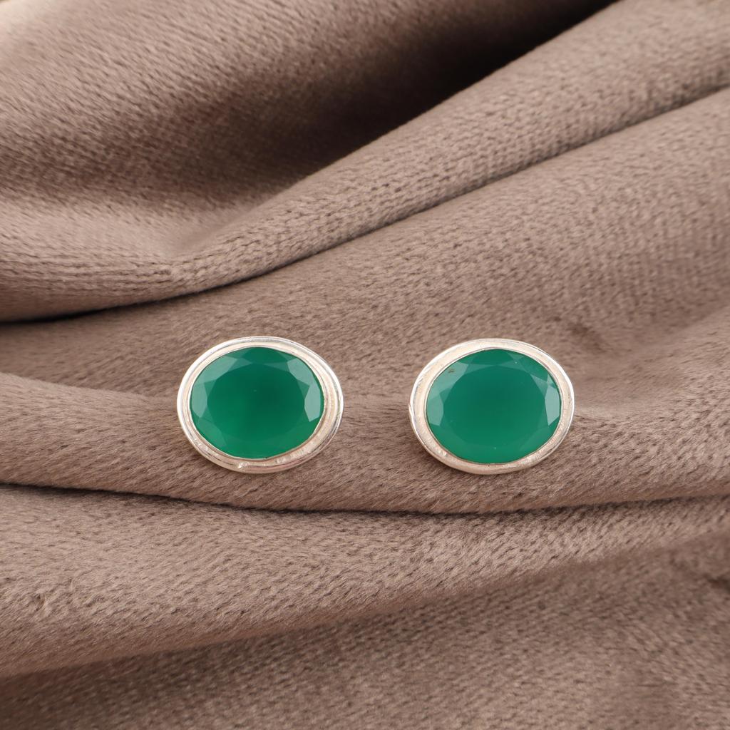 Green Onyx Pendant, 925 Sterling Silver Jewelry, Handmade Pendant Gemstone Jewelry Gift For Women