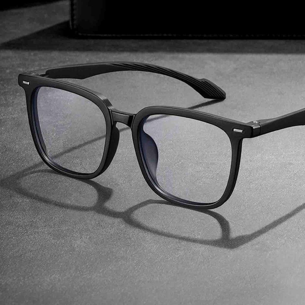 Fashion Square Black Frame Anti Blue Light Glasses Luxury Brand Women Men Blue Light Blocking Glasses Computer Optical Eyewear