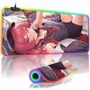 Natsume Iroha Anime BA Mouse Pad XXL RGB Gaming Mousepad Buraka HD Gamer Accessories Large LED MousePads PC Carpet with Backlit