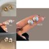 Statement Pearl Ear Studs For Women Fashionable And Trendy Accessories For A Chic Look