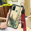 Lanyard Chinese style Phone Case For Doogee N30 Anti-dust Elderly lady Wrist Strap Phone Holder Protective Wristband