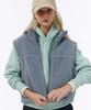 Clove [24Fw Clove] Sherpa Fleece Vest (Grey)