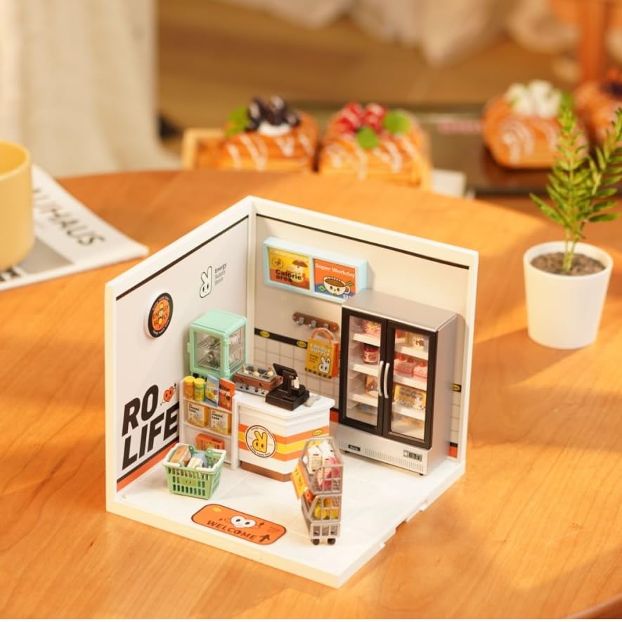 DIY Miniature House Creator Series (Convenience Store) - Includes Japanese Instructions