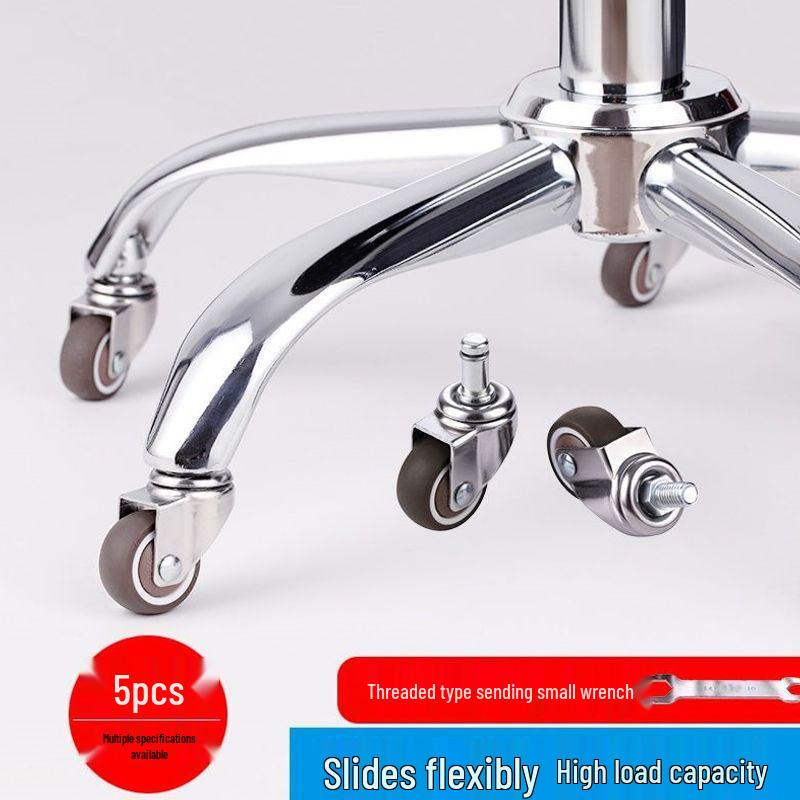 Universelle Bürostuhlräder - Chefsessel-Rollen, Gleitrollen, Computerrollen, Rollenzubehör