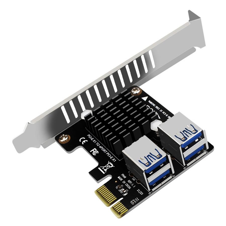PCI-E Interface Expansion, Effectively Solving the Insufficient PCI-E Interface, This Product Can Be Expanded To 4 PCI-E.