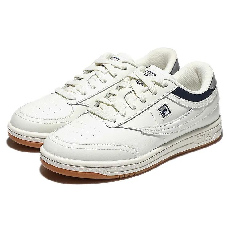 FILA Casual Low top Skateboard Shoes Unisex White Blue Korean Style (Unisex) Skate Shoes 1TM01760D 147