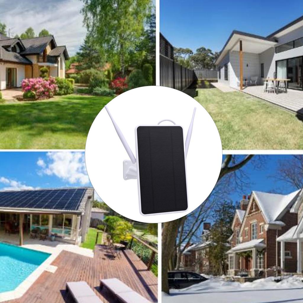 6W Solar Powered Modem Router Long Endurance IP66 Water Proof 4G WiFi Solar Router Repeater for Outdoor