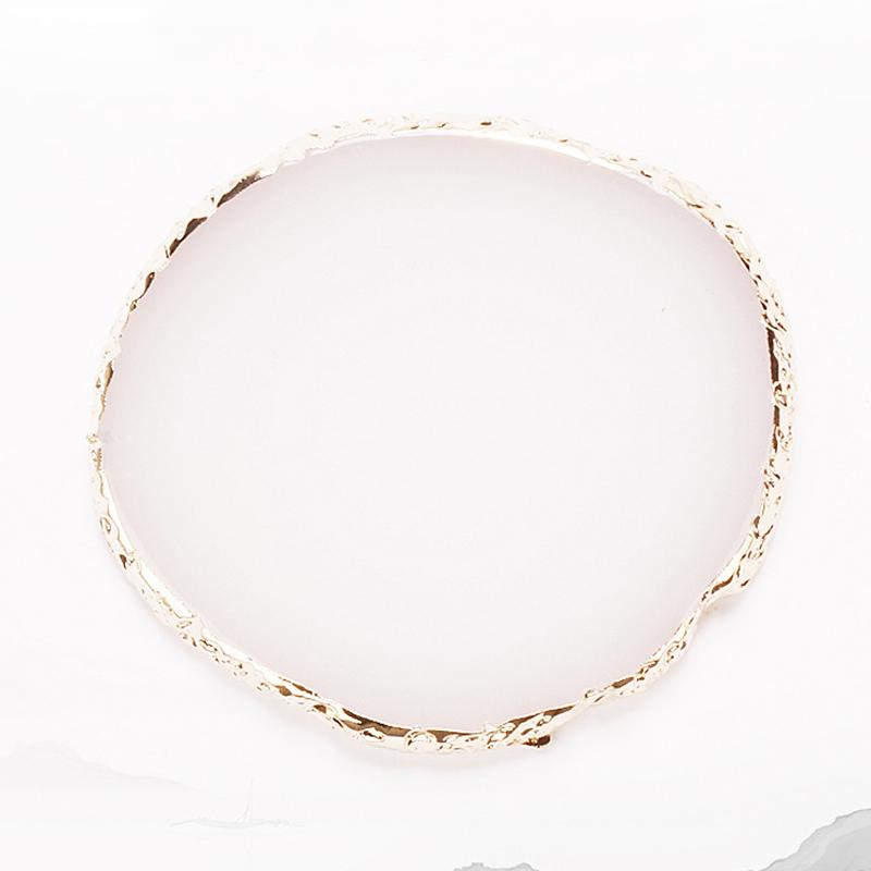 Nagelkunstpalette Falsche Nagelspitzen Farbmischpalette Zeichenpalette Gelpolitur Ausstellungsregal Runder Harz-Achatstein Maniküre-Werkzeug