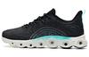 Sneakers ANTA Running Shoes Men's Low-top Black/Fluorescent Water Green/Ivory White