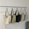 Large Capacity Solid Canvas Trend Versatile Style Bag 2026 Fashi Leisure Women's Shoulder Bags Ccise Sewing Thread Tote Bags