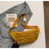 Cloth Nylon Fanny Packs Solid Color Crossbody Waist Pack Casual Chest Bag  Travel
