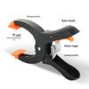 Adjustable Ratchet Woodworking G Clamp: Universal Clip Tool for Wood Board Fixing and Quick Pressure Tightening