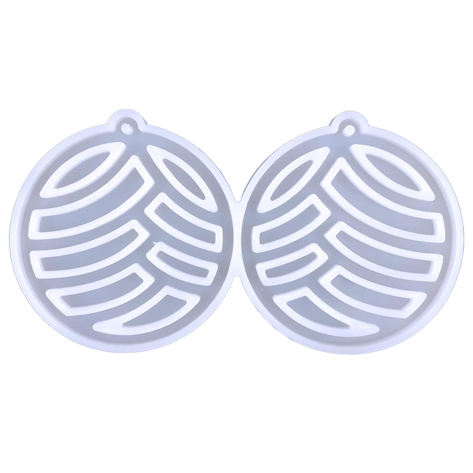 

Уникальные формы для сережек, формы для ювелирных изделий из смолы, силиконовая форма для сережек с отверстием для подвешивания для самодельных ювелирных изделий из смолы, кулона, для ключа 1