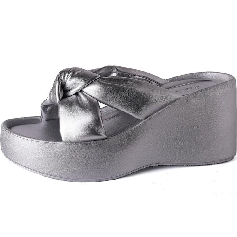 Fashion with skirt high-end sandals women's summer new versatile thick bottom comfortable and not tired of feet