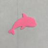 10Pcs Felt Dolphin Decorative Patches Assorted Bright Colors Soft Material For Kids Diy Craft Art Projects