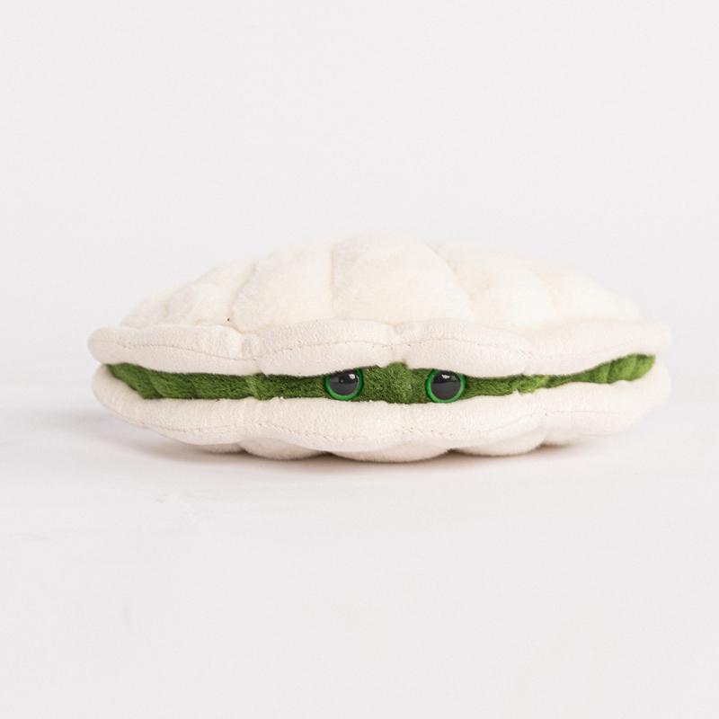 Cure Big-eyed Conch Shells Bear Plush Toy Soft Home Decoration Christmas Gift Children's Birthday Gift companion gift for Kid