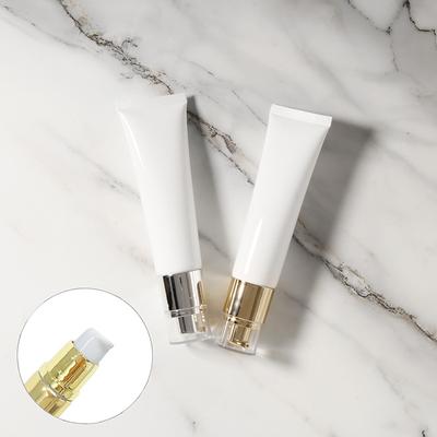 1Pcs Empty Squeeze Tube Soft Pump Head Massage Head Hose Sample Bottle Eye Cream Lip Gloss Lotion Cosmetic Container Diy Makeup