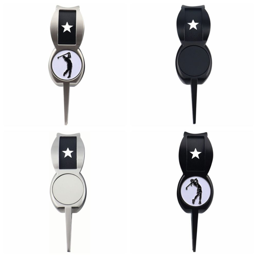 

Съемная вилка для гольфа, цинк-цинк-цинковый сплав, вилка для гольфа Green Divot, аксессуары для гольфа, восстановление газона