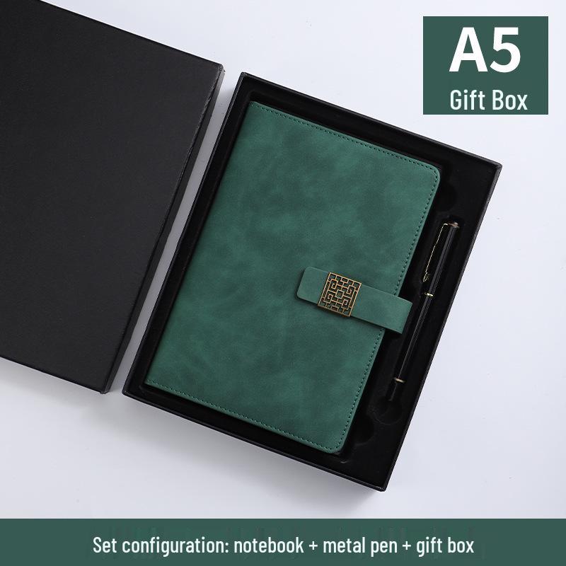 A5 Portable Business & Student Meeting Notebook Gift Set