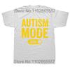 Autism University Autismus T Shirt Funny Autistic Intreovert Humor Gift Graphic T-shirt 100% Cotton Soft Unisex Tee Tops EU Size