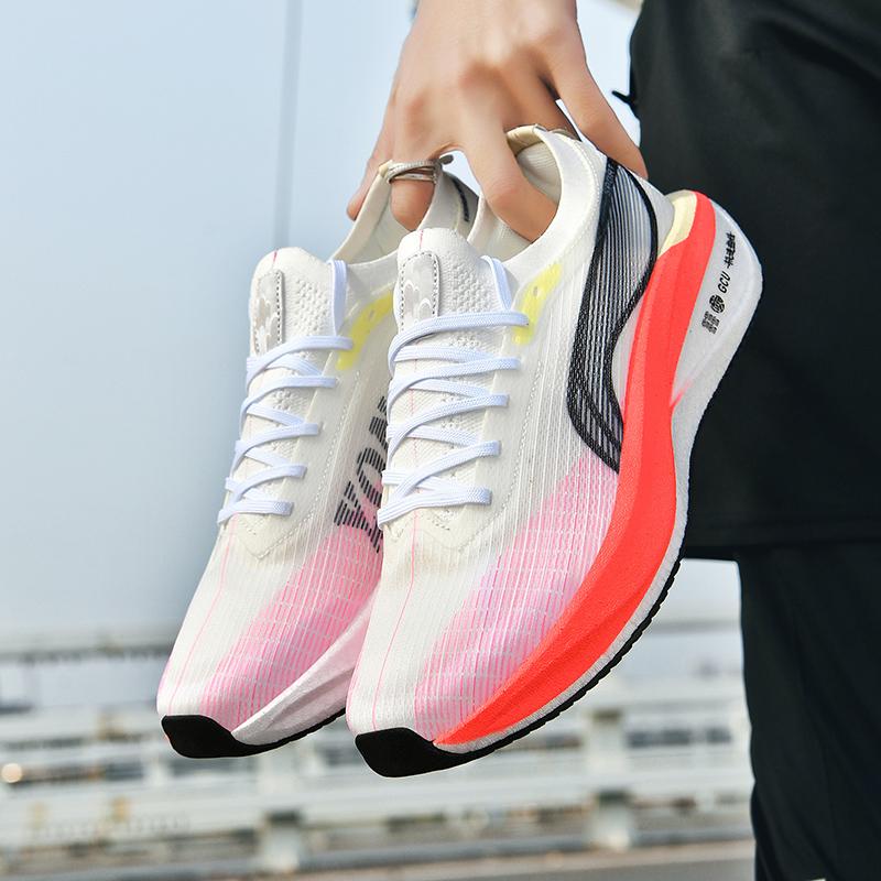 Sneakers Outdoor alla Moda per Uomo Donna Escursionismo Suole Spesse Leggere Traspiranti Ammortizzate Scarpe da Ginnastica Jogging Allenamento Atletiche
