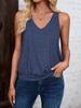 Stylish 2026 Women's V-neck Cotton Sleeveless Vest