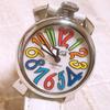Used [Disc in good condition] GaGa MILANO Manuale Quartz Watch White