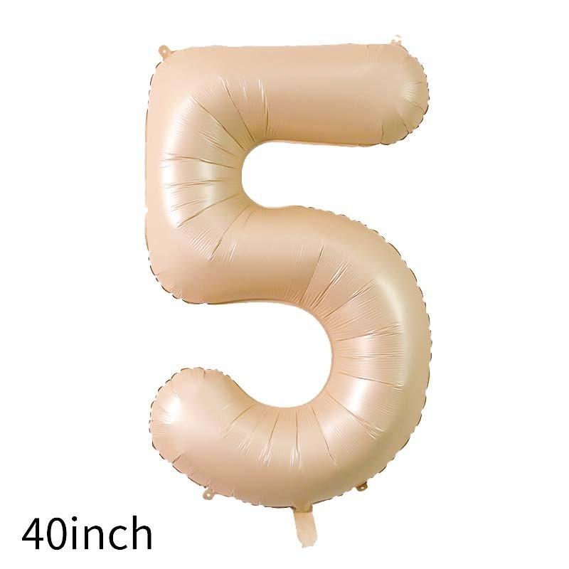 Feiern Sie mit lebhaften 32-Zoll- und 40-Zoll-Geburtstagszahlen-Folienballons für Partys